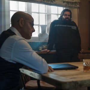 Citadel. Stanley Tucci e Matt Berry in una scena