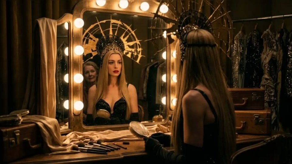 Mother Mary Anne Hathaway Specchio