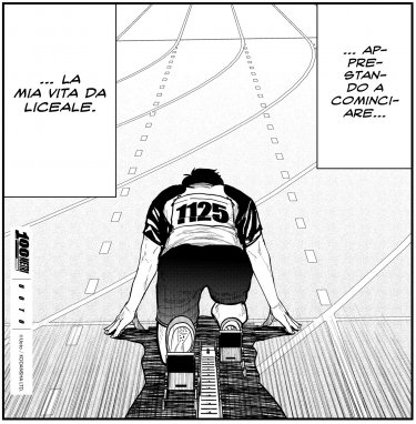 100 Metri Manga Blocchi Di Partenza