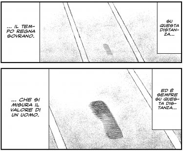 100 Metri Manga Riflessione Tempo