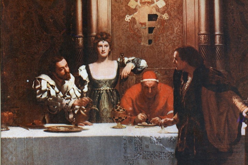 Lucrezia Borgia Con La Famiglia Dipinto 1020X680