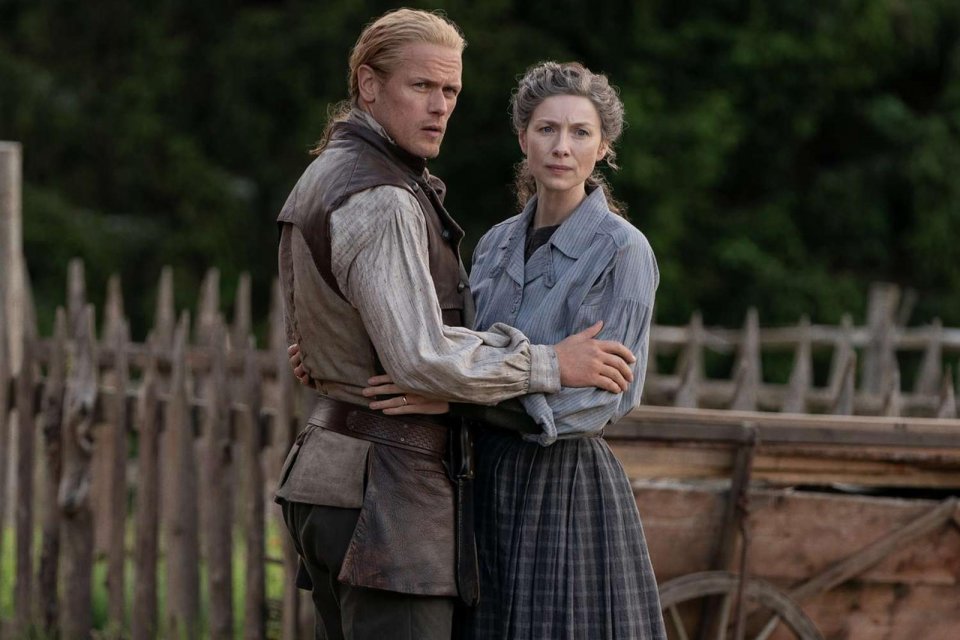 Outlander Catriona Balfe Sam Heughan