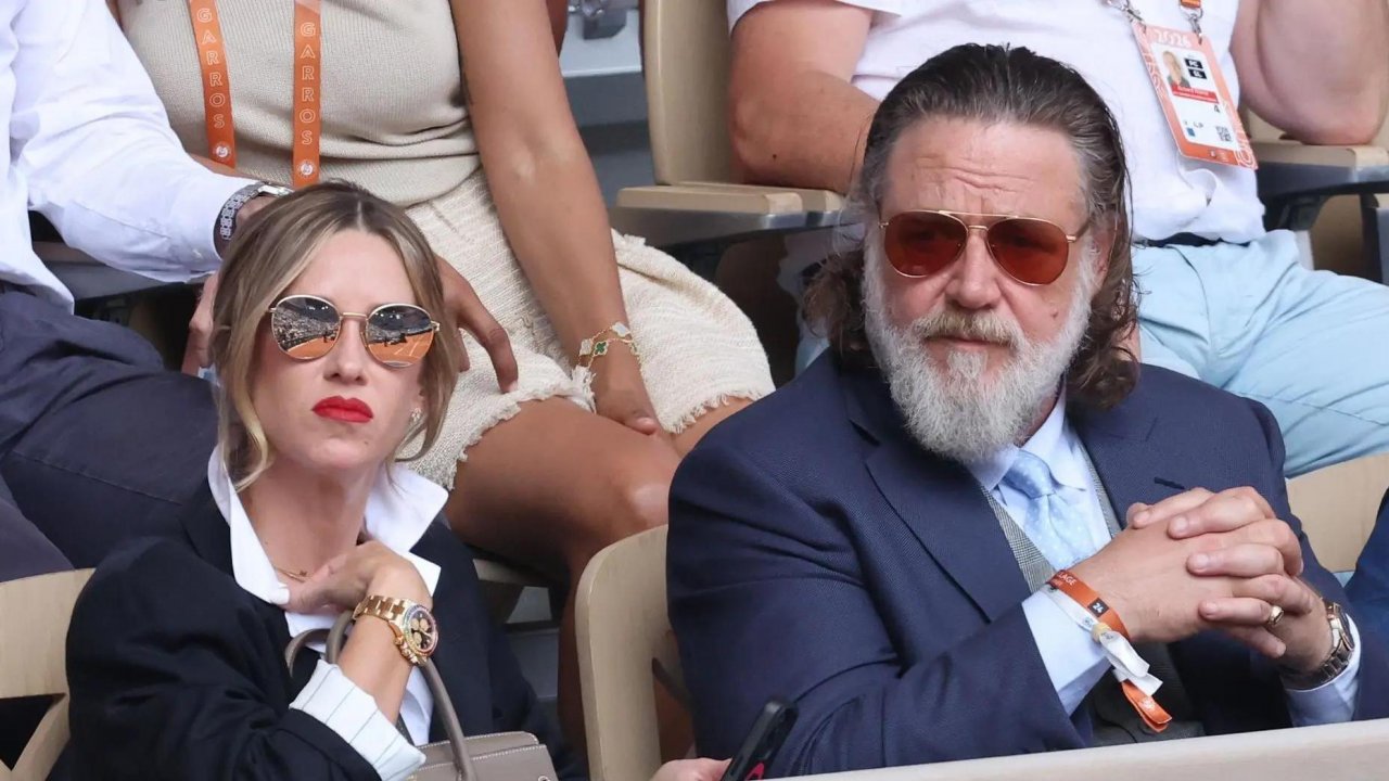 Russell Crowe al Roland Garos