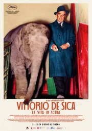 Locandina di Vittorio De Sica – La vita in scena