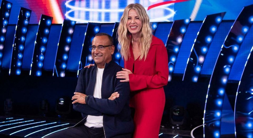 Carlo Conti Alessia Marcuzzi