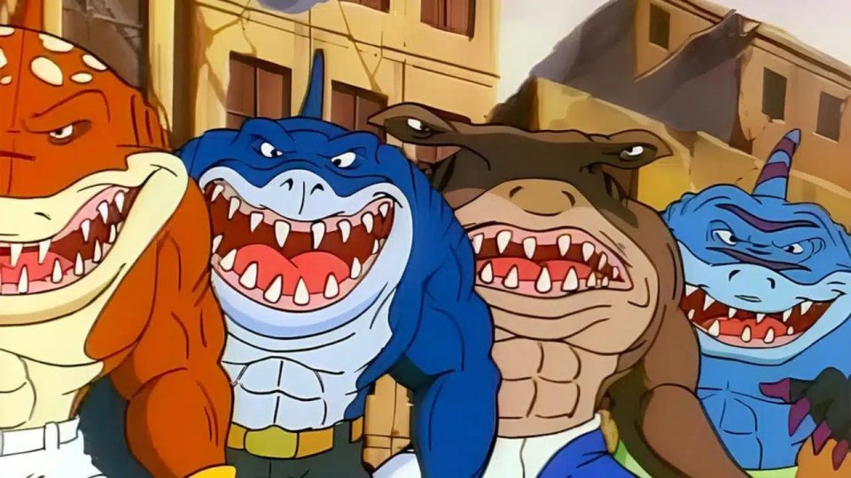 Street Sharks Action Figure Mattel
