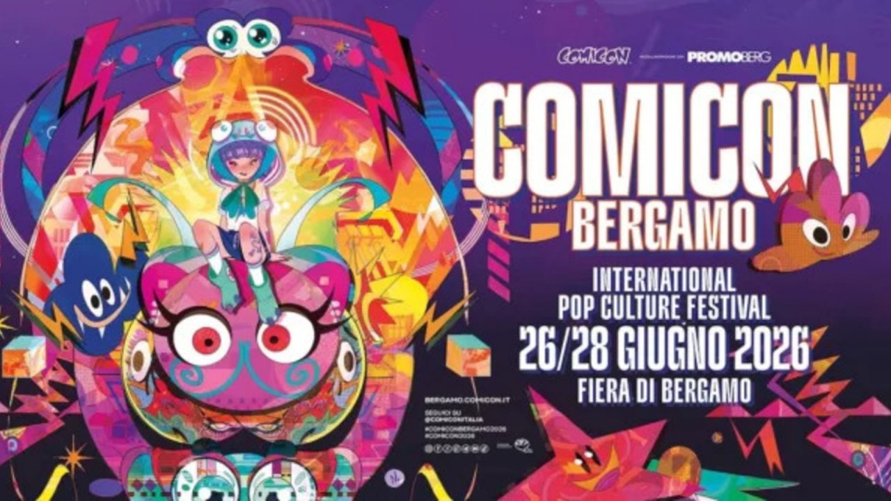 COMICON Bergamo 2026: da Yuji Horii a Leo Ortolani, la cultura pop in scena dal 26 al 28 giugno
