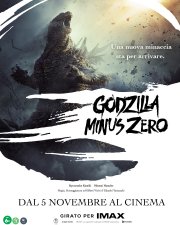 Godzilla Minus Zero: il poster italiano
