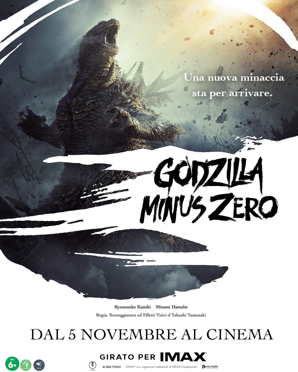 1080X1350 Godzilla Minus Zero   Primo Poster Italiano Ufficiale