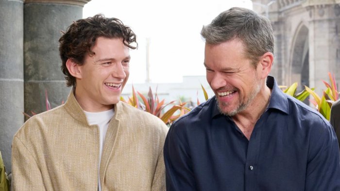 Odissea, l'esilarante malinteso che ha fatto piegare in due dalle risate Matt Damon e Tom Holland sul set