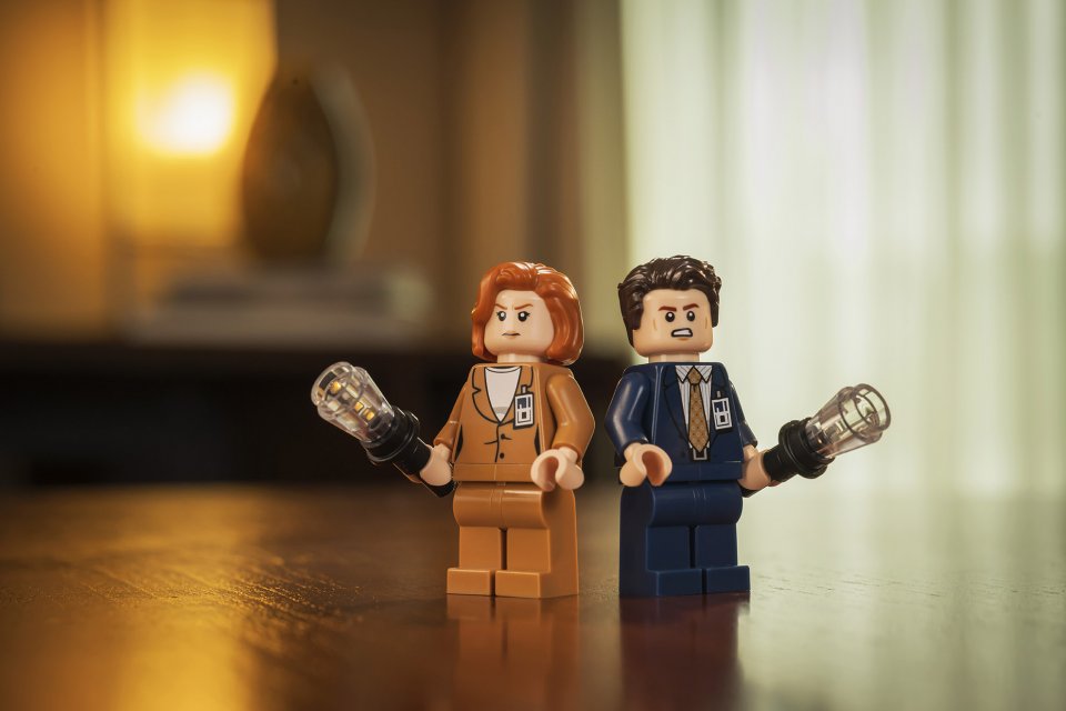 Dana Scully X Fox Mulder Minifigure