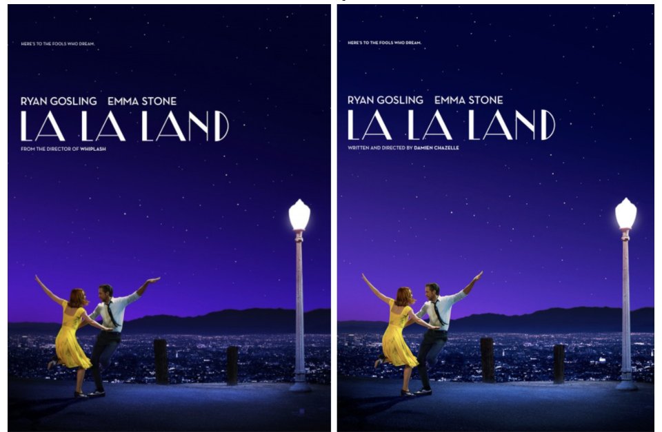 La La Land Foto Poster