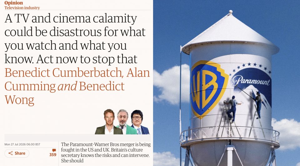 Guardian Articolo Warner Discovery