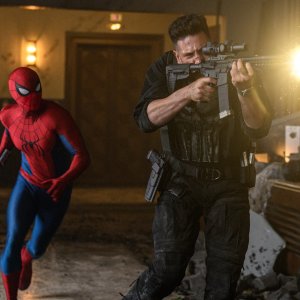 Spider-Man: Brand New Day, Jon Bernthal e Tom Holland in azione