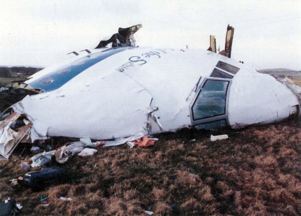Pan Am Flight 103 Crashed Lockerbie Scotland 21 December 1988
