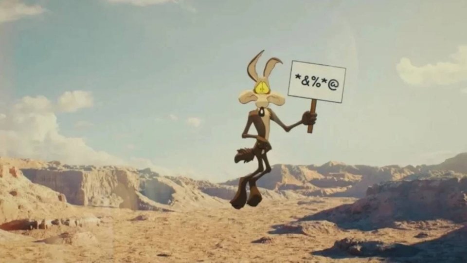Coyote Vs Acme Scena