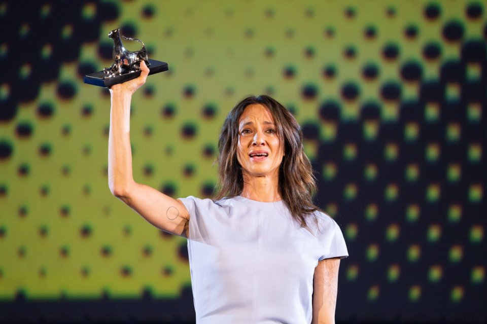 Asia Argento Locarno 2026 Lacrime