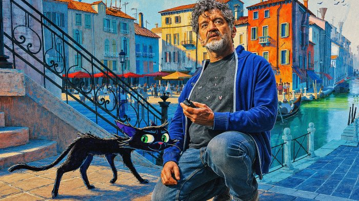 Enrico Casarosa presenta Gatto: 'Vi portiamo nella vita segreta dei felini di Venezia'