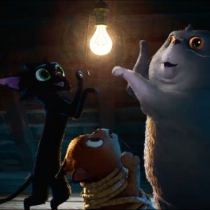 Gatto, una scena del film Pixar