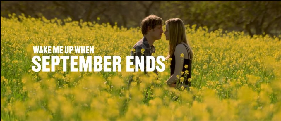 Wake Me Up When September Ends Video