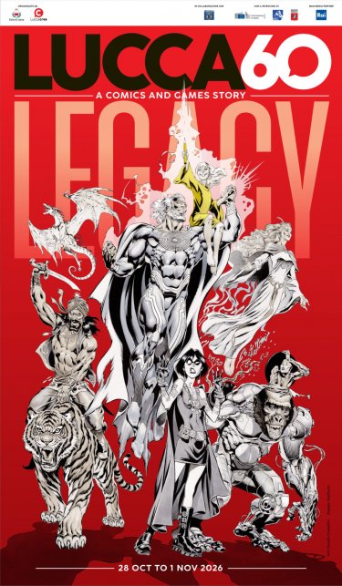 Manifesto Lucca Comics Games 2026 Legacy