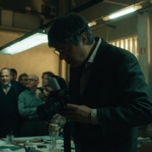 Il Grande Giaffa, Edoardo Pesce in una scena del film