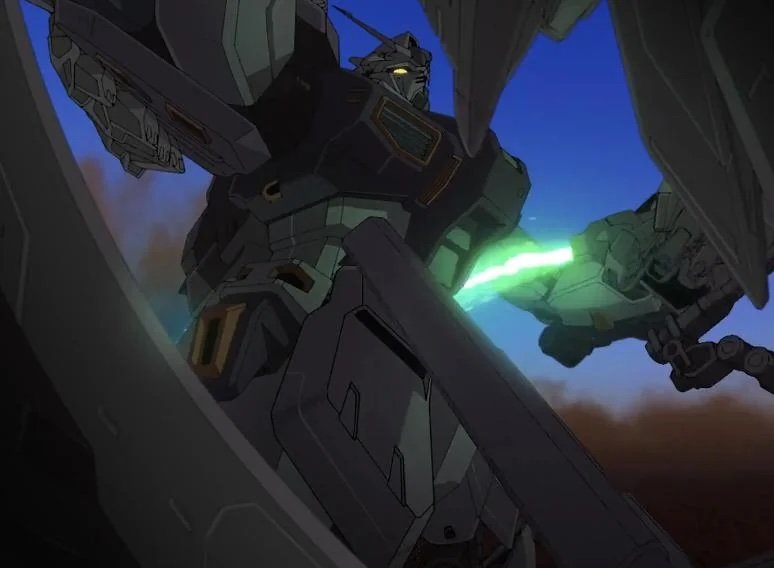 Gundam Hathaway Sorcey Of Nynph Circe Scontro Tra Mobile Suit