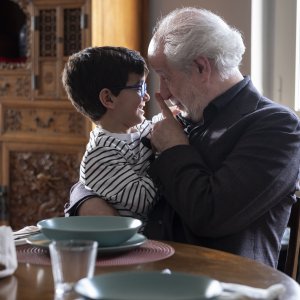 Scherzetto: Toni Servillo e Lorenzo Perrotta in una scena del film di Mario Martone