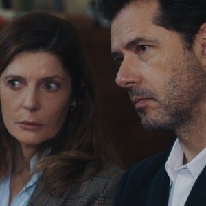 One minute to Midnight: Melvil Poupaud e Chiara Mastrioianni in una scena