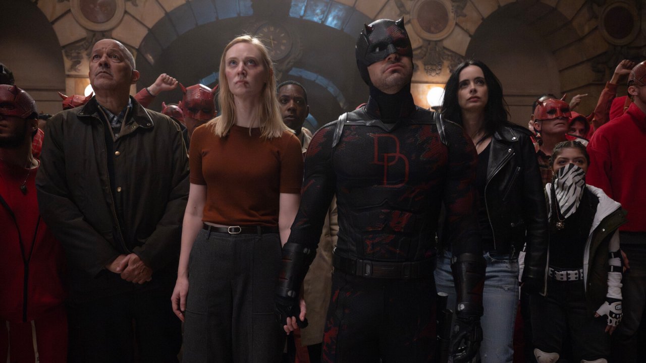 Una scena del finale di Daredevil: Rinascita 2
