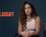 Onslaught, Adria Arjona: 'La mia eroina action? Sarah Connor è stata la stella polare'