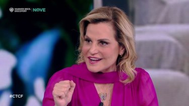 Simona Ventura Il Tavolo