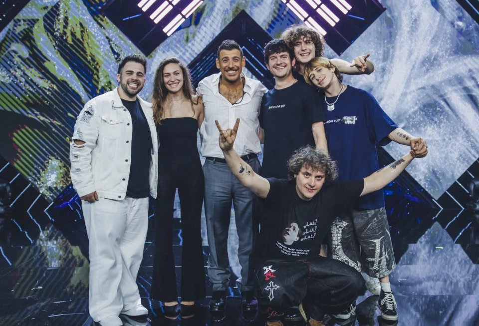 La Squadra Di Francesco Gabbani X Factor 2026 2048X1395