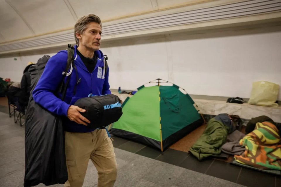 Actor Nikolaj Coster Waldau Prepares 146837137