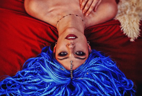 Blue