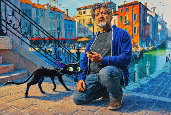 Enrico Casarosa presenta Gatto